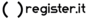 Register.it logo